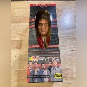 NSync JC Chasez Bobble head in original box. 2001. Best Buy exclusive